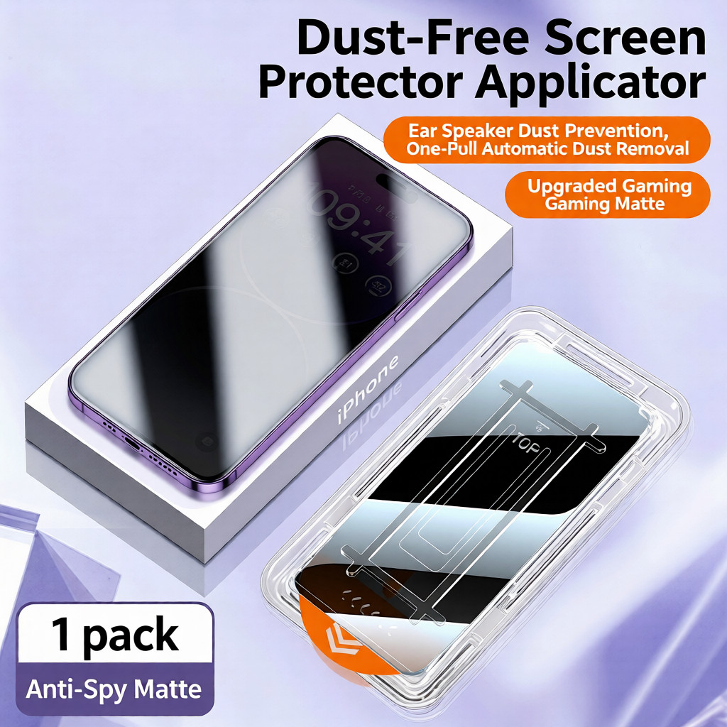 1-Pack Anti-Spy Matte