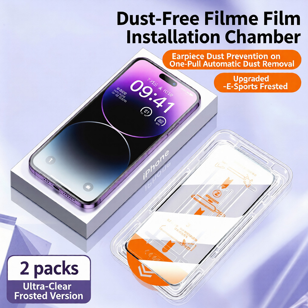 2-Pack Ultra-Clear Frosted